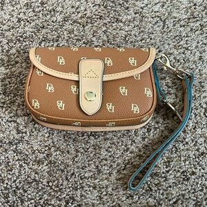 Brown Wristlet